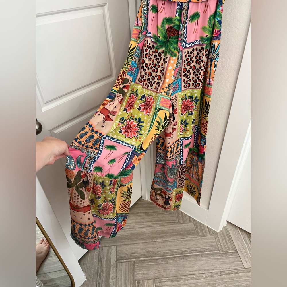 NWT Macaw Pineapple Jumpsuit, Romper, Vacation Wear, Size M - Picture 7 of 9